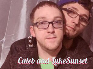 Caleb_and_LukeSunset